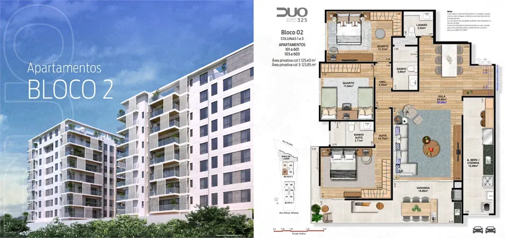 Apartamento com 3 quartos, 77 m² - Campos Elíseos - Resende — foto 12