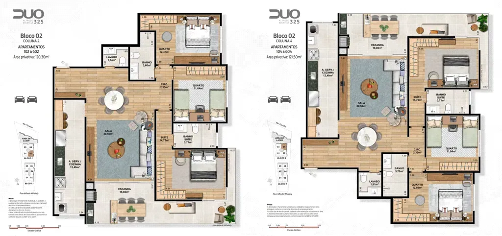 Apartamento com 3 quartos, 77 m² - Campos Elíseos - Resende — foto 13