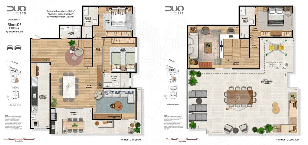 Apartamento com 3 quartos, 77 m² - Campos Elíseos - Resende — foto 17