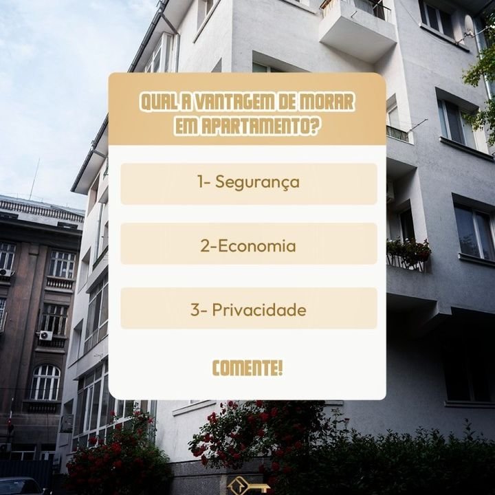 Qual a vantagem de morar em apartamento?