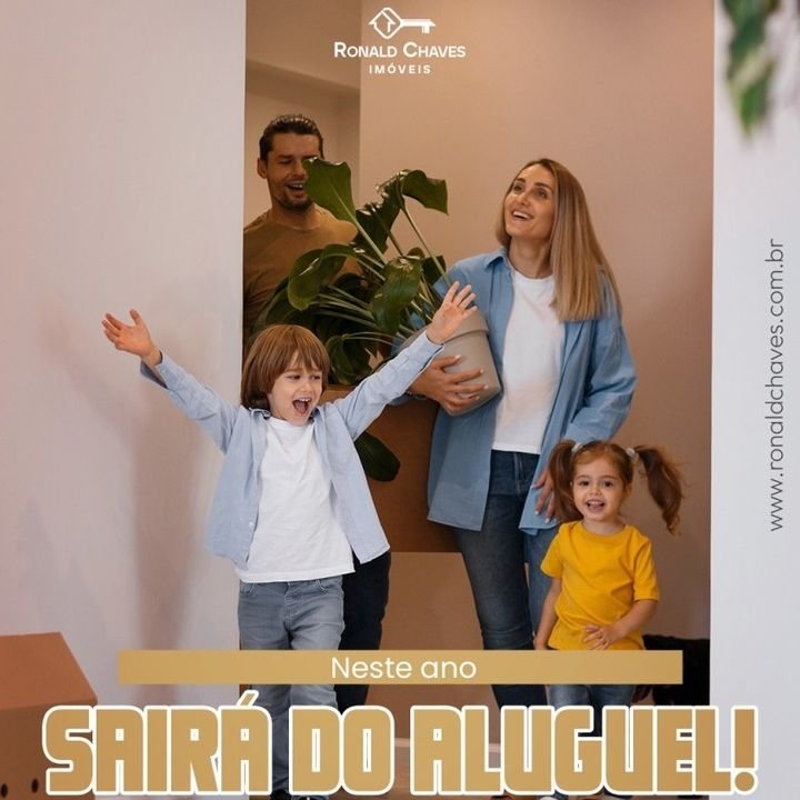 Neste ano de 2024 comece já a traçar planos maiores e coloque como meta sair do aluguel!