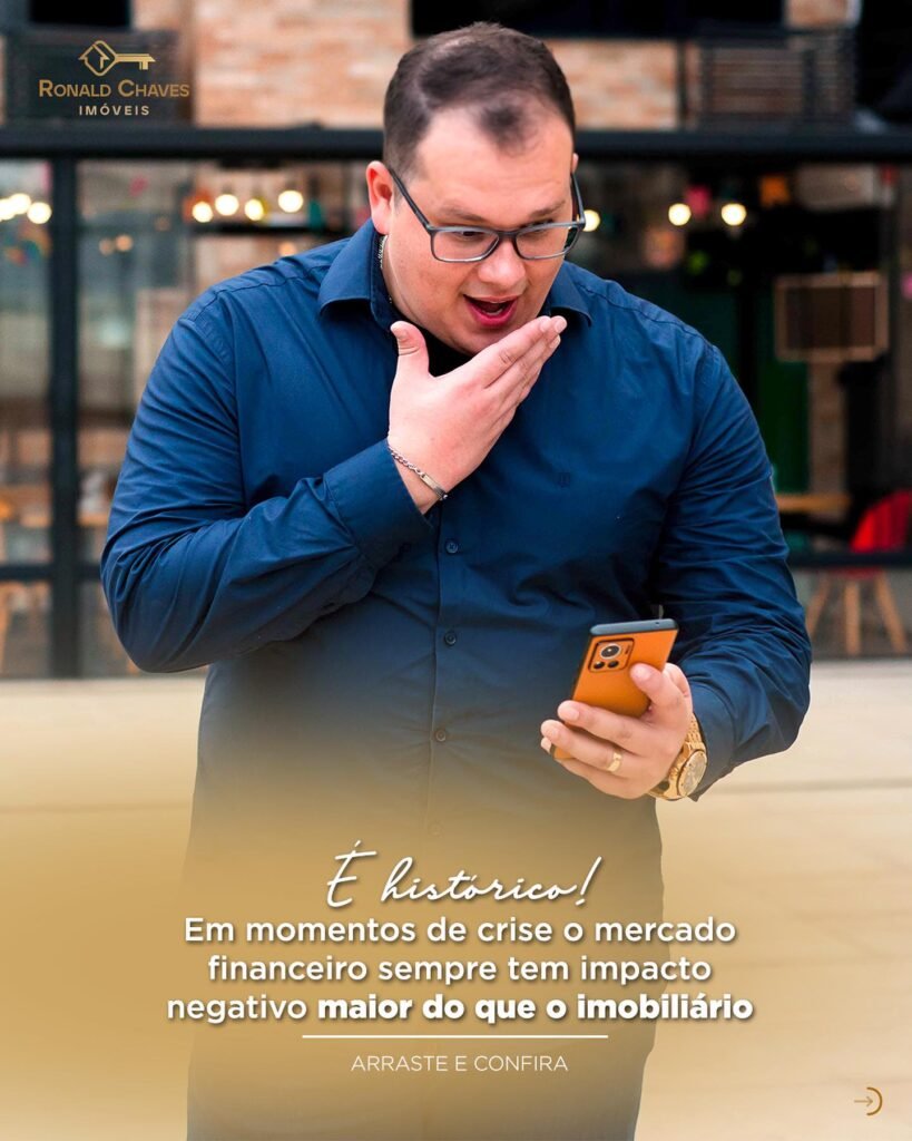 Você já observou que em momentos de crise financeira no país o mercado imobiliário continua aquecido e fortalecido?