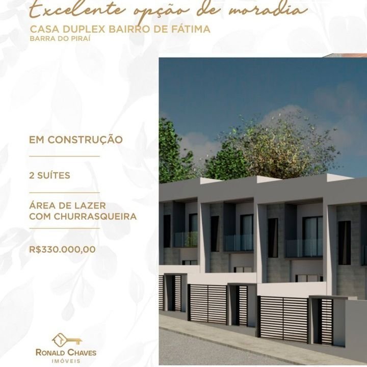 Excelente opção de moradia – Casa Duplex no Bairro de Fátima – Barra do Piraí/RJ! Excelente opção de moradia – Casa Duplex no Bairro de Fátima – Barra do Piraí/RJ!