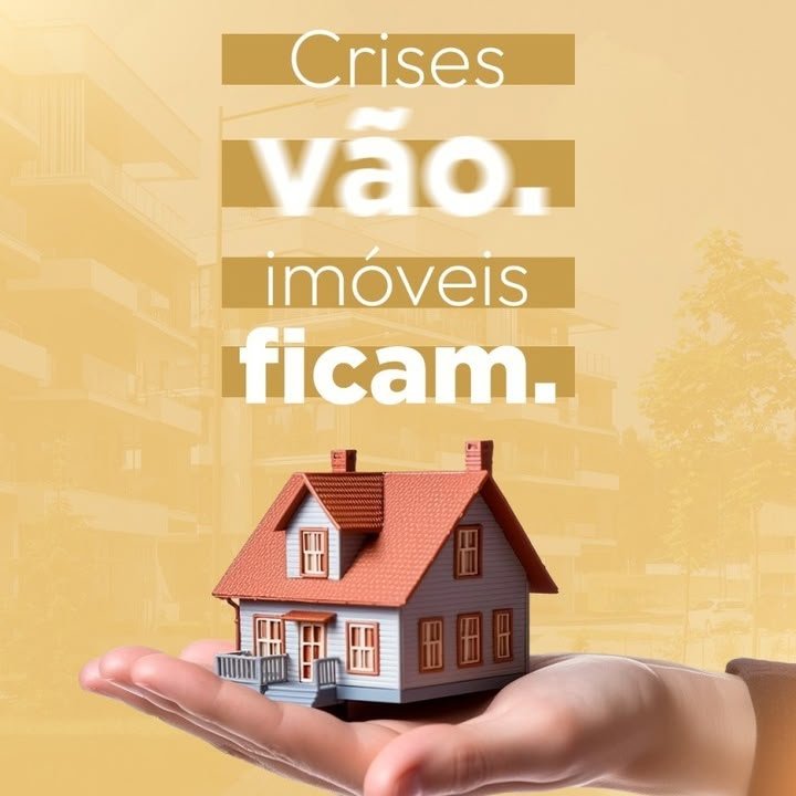 Crises vão. Imóveis Ficam.