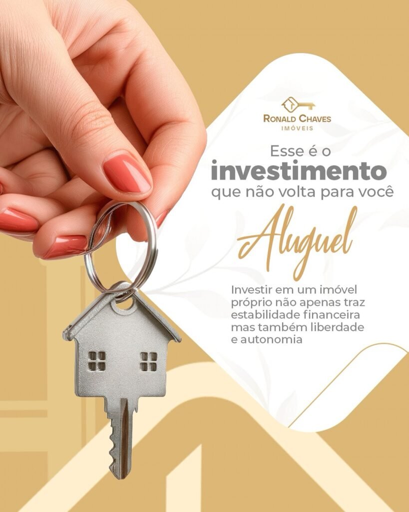 Você está cansado de pagar aluguel e não ver esse investimento retornar para você ? Você está cansado de pagar aluguel e não ver esse investimento retornar para você ?